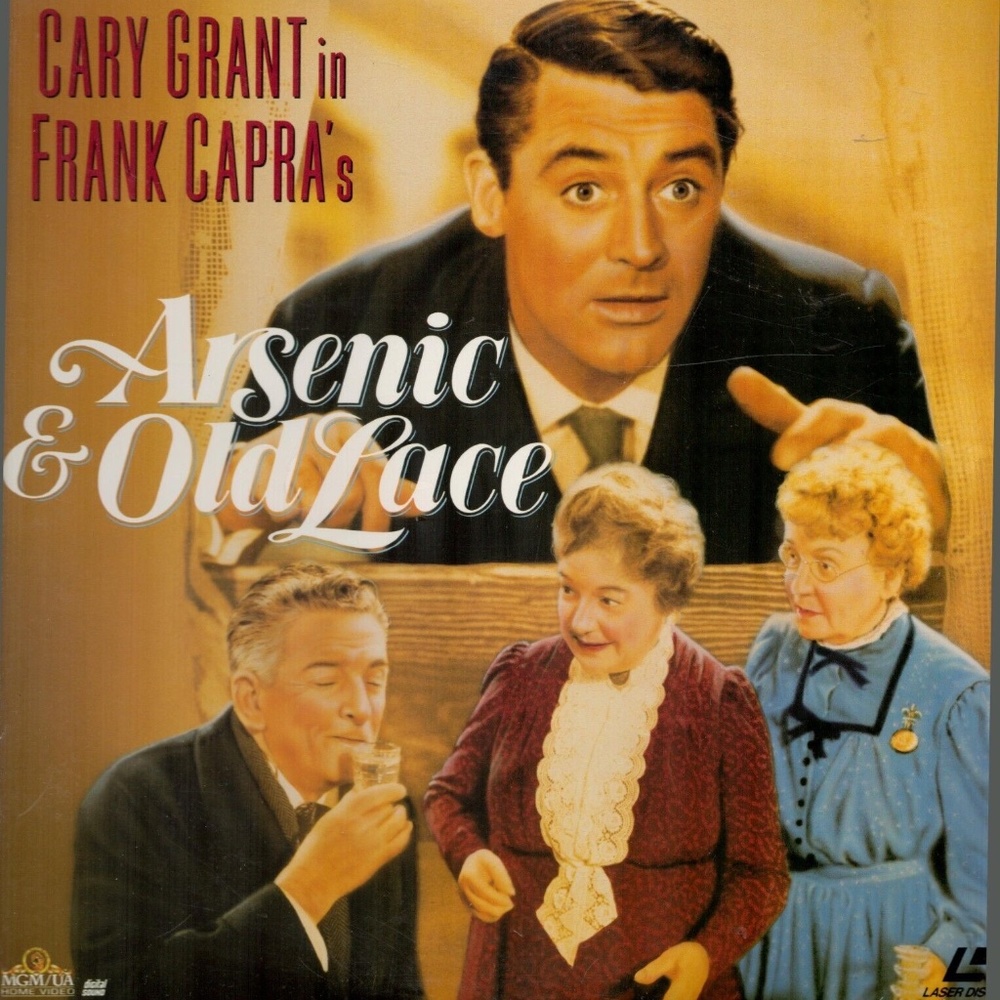 Laserdisc Arsenic & Old Lace NEW Halloween